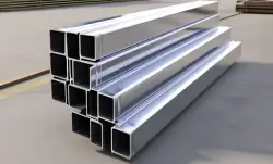 Алюминиевая труба квадратная 30x2, марка АД31Т1